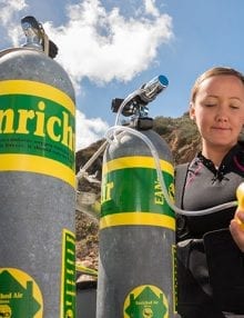PADI Nitrox ( EANx Enriched air) Specialty course.
